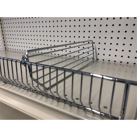 Trion Steel Wire Binning Shelving Unit - Silver, 13 x 3 x .5 in. 9007319
